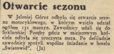 Otwarcie sezonu