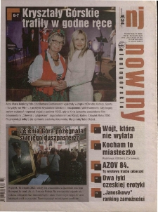 Nowiny Jeleniog&oacute;rskie : tygodnik społeczny, R.64!, 2022, nr 33 (3289!)