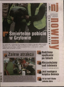 Nowiny Jeleniog&oacute;rskie : tygodnik społeczny, R.64!, 2022, nr 34 (3290!)