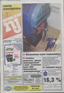 Nowiny Jeleniogórskie : tygodnik społeczny, R. 42, 1999, nr 4 (2119)