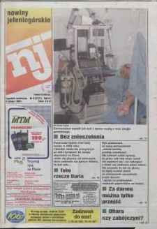 Nowiny Jeleniogórskie : tygodnik społeczny, R. 42, 1999, nr 6 (2121)