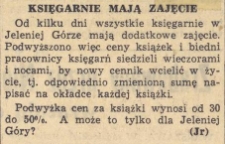 Księgarnie mają zajęcie