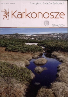 Karkonosze : czasopismo Sudetów Zachodnich, 2020, nr 2 (300)