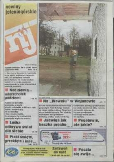 Nowiny Jeleniogórskie : tygodnik społeczny, R. 42, 1999, nr 15 (2130)
