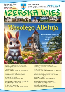 Izerska Wieś : Biuletyn Rady Gminy i Wójta Gminy, 2025, nr 92 [Dokument elektroniczny]