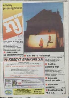Nowiny Jeleniogórskie : tygodnik społeczny, R. 42, 1999, nr 27 (2142)
