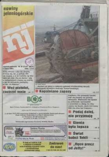 Nowiny Jeleniogórskie : tygodnik społeczny, R. 42, 1999, nr 28 (2143)