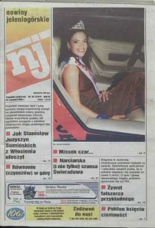 Nowiny Jeleniogórskie : tygodnik społeczny, R. 42, 1999, nr 32 (2147)
