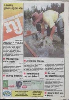 Nowiny Jeleniogórskie : tygodnik społeczny, R. 42, 1999, nr 34 (2149)