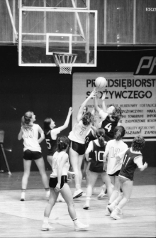 Mecz koszykówki MKS Karkonsze - AZS Gdańsk (fot. 4) [Dokument ikonograficzny]