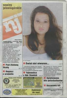 Nowiny Jeleniogórskie : tygodnik społeczny, R. 42, 1999, nr 40 (2155)