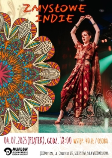 Zmysłowe Indie - plakat [Dokument życia społecznego]