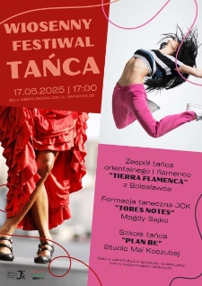 Wiosenny Festiwal Tańca - plakat [Dokument życia społecznego]