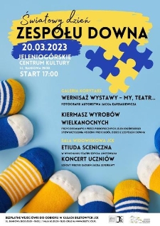 Świaowy Dzień Zespołu Downa - plakat [Dokument życia społecznego]