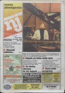 Nowiny Jeleniog&oacute;rskie : tygodnik społeczny, R. 42, 1999, nr 48 (2163)