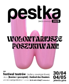 Pestka 2025. Wolontariusze poszukiwani! - plakat [Dokument życia społecznego]