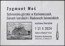 Linoryt : schroniska g&oacute;rskie w Karkonoszach, G&oacute;rach Izerskich i Rudawach Janowickich - plakat [Dokument życia społecznego]
