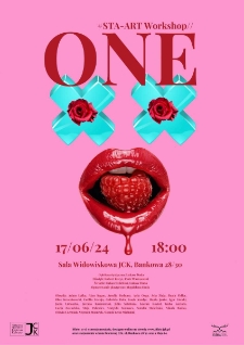 STA - ART Workshop : ONE - plakat [Dokument życia społecznego]