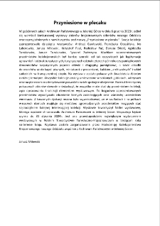 Przyniesione w plecaku