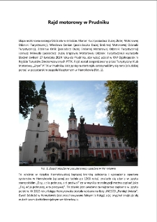 Rajd motorowy w Prudniku