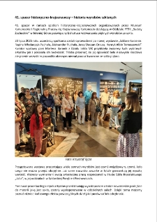 41. spacer historyczno-krajoznawczy – historia wyrobów szklanych [Dokument elektroniczny]