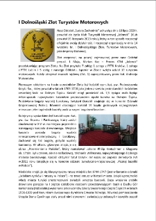 I Dolnośląski Zlot Turyst&oacute;w Motorowych