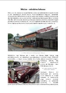 Mścice – odrobina luksusu