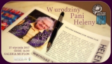 W urodziny Pani Heleny - plakat [Dokument życia społecznego]