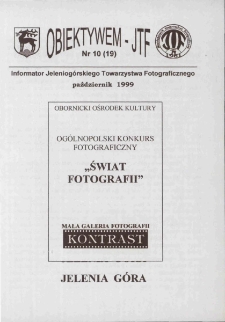 Obiektywem JTF, 1999, nr 10 (19)