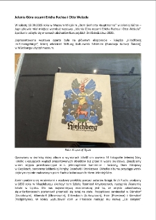 Jelenia Góra oczami Ericha Fuchsa i Otto Welzela [Dokument elektroniczny]