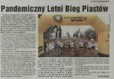 Pandemiczny Letni Bieg Piastów
