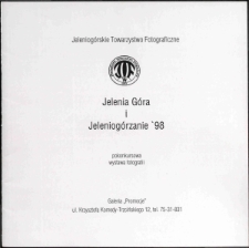 Jelenia Góra i Jeleniogórzanie '98 - katalog [Dokument życia społecznego]