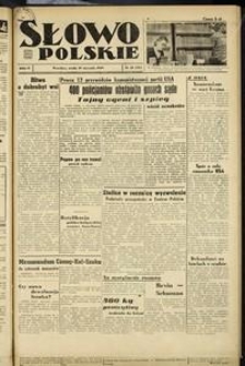 Słowo Polskie, 1949, nr 18 [19.01]