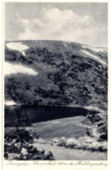 Riesengebirge Kleiner Teich 1188 m bei Frühlingsanfang [Dokument ikonograficzny]