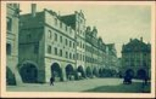 Hirschberg, Markt. Die häuser Ecke Butter und Strickerlaube. Nr. 31-39. [Dokument ikonograficzny]