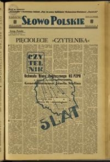 Słowo Polskie, 1949, nr 292 [23.10]