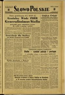 Słowo Polskie, 1949, nr 352 [22.12]