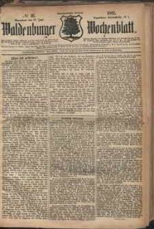 Waldenburger Wochenblatt, Jg. 28, 1882, nr 46
