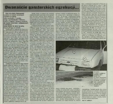 Dwanaście gangsterskich egzekucji...