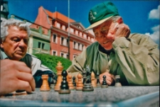 Szachiści - pasje na Bankowej [1] [Dokument ikonograficzny]