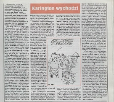 Karington wychodzi