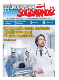Dolnośląska Solidarność, 2025, nr 4 (476)
