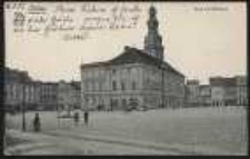 Ohlau – Ring mit Rathaus [Dokument ikonograficzny]