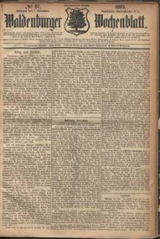 Waldenburger Wochenblatt, Jg. 28, 1882, nr 87