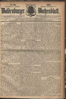 Waldenburger Wochenblatt, Jg. 28, 1882, nr 88
