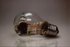 Jelenia G&oacute;ra w żar&oacute;wce [2] [Dokument ikonograficzny]