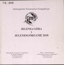 Jelenia Góra i Jeleniogórzanie 2018 - katalog [Dokument życia społecznego]