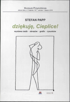 Stefan Papp - Dziękuję, Cieplice - plakat [Dokument życia społecznego]