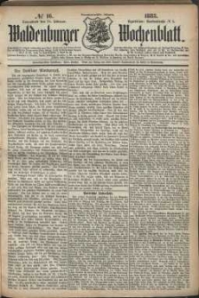 Waldenburger Wochenblatt, Jg. 29, 1883, nr 16