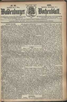 Waldenburger Wochenblatt, Jg. 29, 1883, nr 18